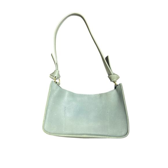 Madewell Sage Light Green Leather Sydney Shoulder Bag NWT - Picture 2 of 4